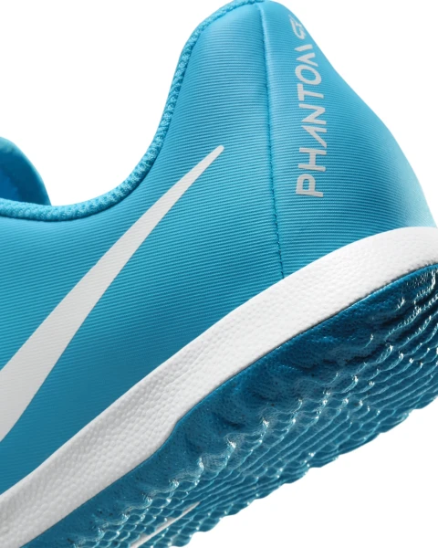 Футзалки (бампы) детские Nike JR PHANTOM GX II ACADEMY IC голубые FJ2609-400