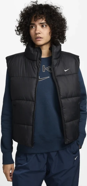 Жилетка жіноча Nike W NSW TF SYNFL NK CLSC VEST чорна FZ5922-010