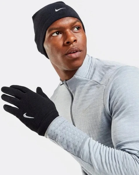 Зимний набор аксессуаров Nike FLEECE HAT AND GLOVE SET черный N.100.2579.082.ML
