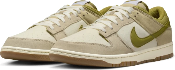Кроссовки Nike DUNK LOW бежево-оливковые HF4262-133
