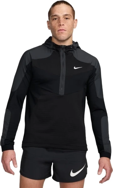 Реглан Nike M NK ELMNT TOP LS WR черно-темно-серый HF7452-010
