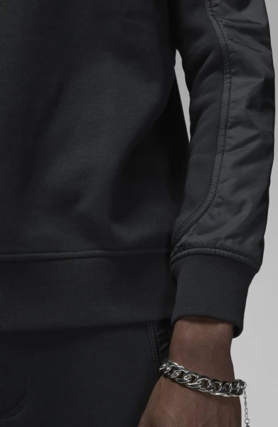Свитшот Nike AIR JORDAN SWEAT CREW FLIGHT MVP CORE черный DV7588-010