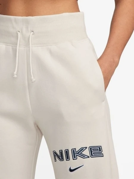 Спортивні штани жіночі NIKE W NSW PHNX HR LOGO PNT WDE бежеві FV7684-104
