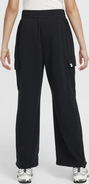 Спортивные штаны подростковые Nike G NSW DF FLC OVRSZDPANT DNCE черные FZ5550-010
