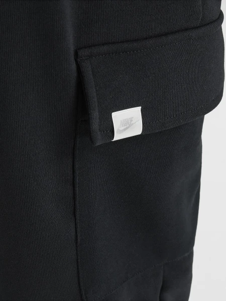 Спортивные штаны подростковые Nike G NSW DF FLC OVRSZDPANT DNCE черные FZ5550-010
