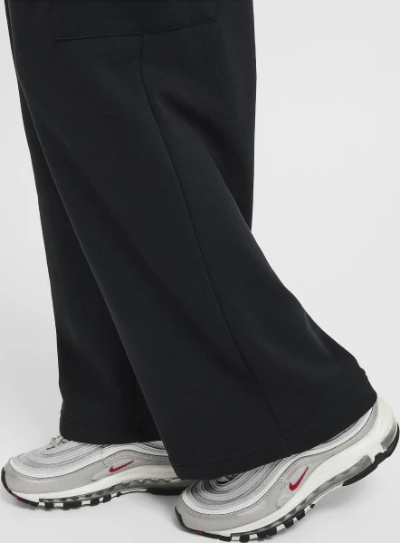 Спортивные штаны подростковые Nike G NSW DF FLC OVRSZDPANT DNCE черные FZ5550-010