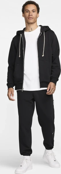 Толстовка Nike M NK DF SI FZ HD черная FZ0222-010