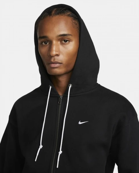 Толстовка Nike M NK SOLO SWSH HW FZ HOODIE черная DR0403-010