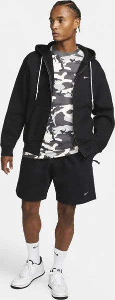 Толстовка Nike M NK SOLO SWSH HW FZ HOODIE черная DR0403-010