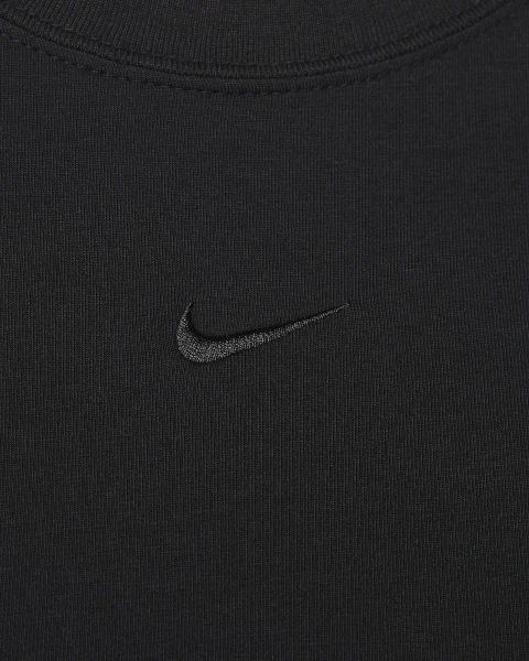 Футболка жіноча Nike W NSW NK CHLL KNT SUP CRP чорна FZ1455-010