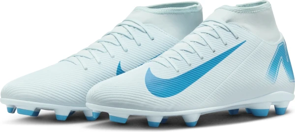 Бутси Nike MERCURIAL SUPERFLY 10 CLUB FG/MG блакитні FQ8314-400
