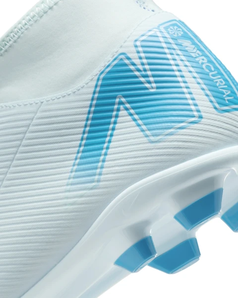 Бутси Nike MERCURIAL SUPERFLY 10 CLUB FG/MG блакитні FQ8314-400