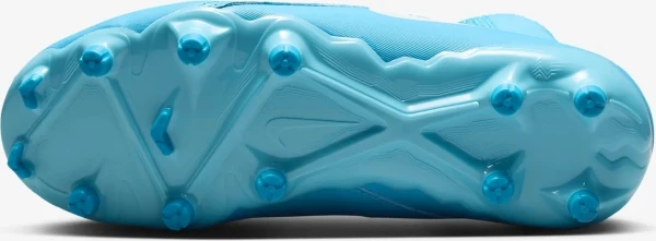 Бутсы детские Nike JR PHANTOM LUNA II ACADEMY FG/MG голубые FJ2603-400