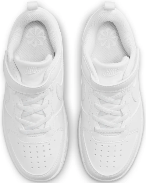 Кроссовки детские Nike COURT BOROUGH LOW RECRAFT (PS) белые DV5457-106