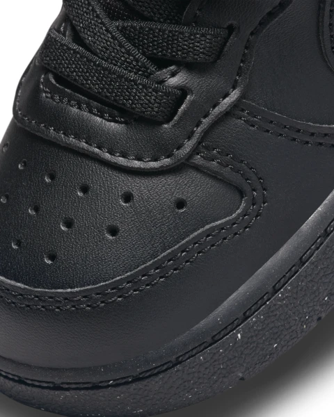 Кроссовки детские Nike COURT BOROUGH LOW RECRAFT (TD) черные DV5458-002