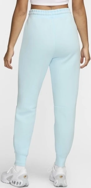 Спортивні штани жіночі Nike SPORTSWEAR TECH FLEECE MID-RISE JOGGERS блакитні FB8330-474