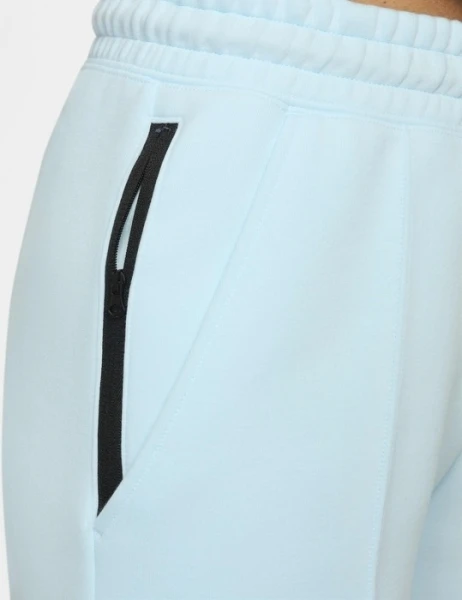 Спортивні штани жіночі Nike SPORTSWEAR TECH FLEECE MID-RISE JOGGERS блакитні FB8330-474
