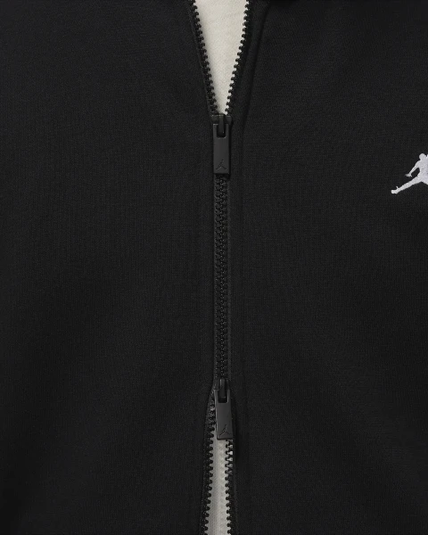Толстовка Nike JORDAN BROOKLYN FLEECE FULL-ZIP HOODIE чорна FV7289-010
