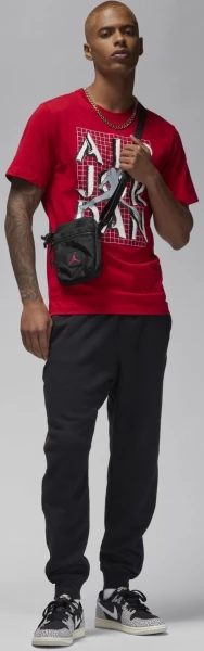 Футболка Nike AIR JORDAN BRAND красная FN5978-687