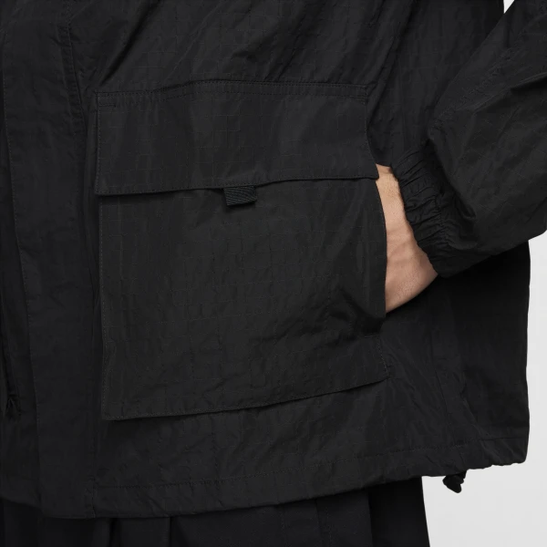 Ветровка Nike M NK CLUB BANDON JKT черная FN3108-010