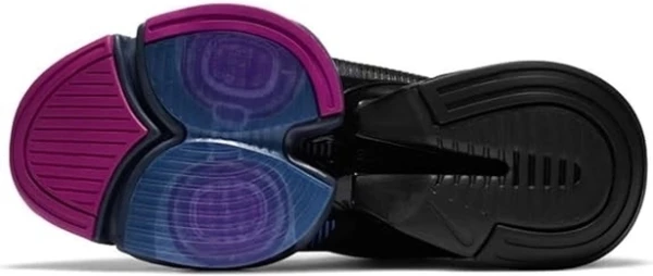 Кросівки для тренувань жіночі Nike AIR ZOOM SUPERREP 2 чорно-жовто-синьо-рожеві CU5925-010