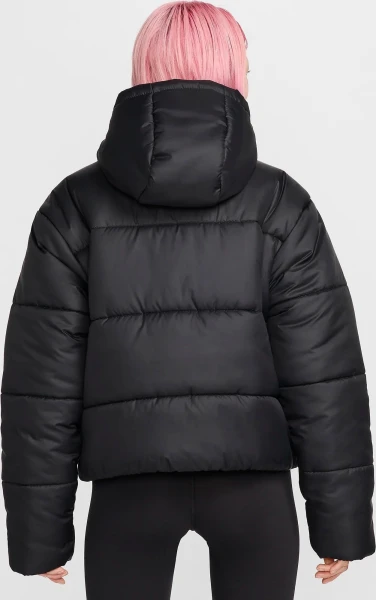 Куртка женская Nike W NSW TF SYNFL NK CLSC PFR черная FZ5899-010