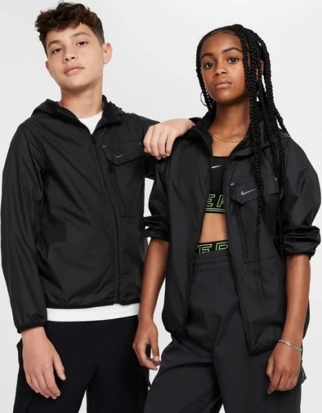 Куртка підліткова Nike K NSW CITY UTILITY JACKET чорна FZ4905-010