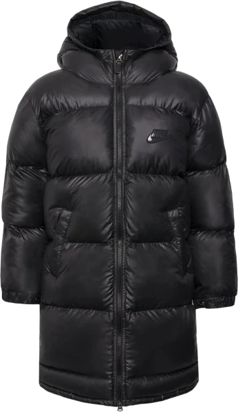 Куртка подростковая Nike K NSW TF RPL HGH SYF EO PRK UL черная FD2842-011