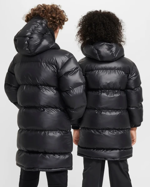 Куртка подростковая Nike K NSW TF RPL HGH SYF EO PRK UL черная FD2842-011