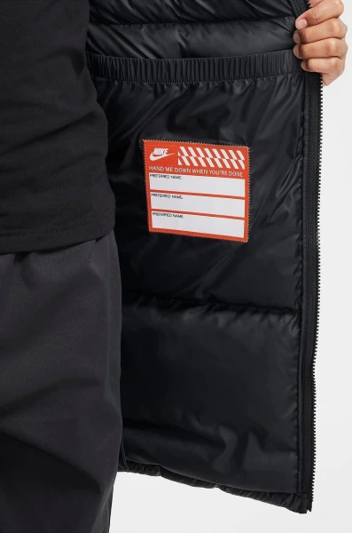 Куртка подростковая Nike K NSW TF RPL HGH SYF EO PRK UL черная FD2842-011