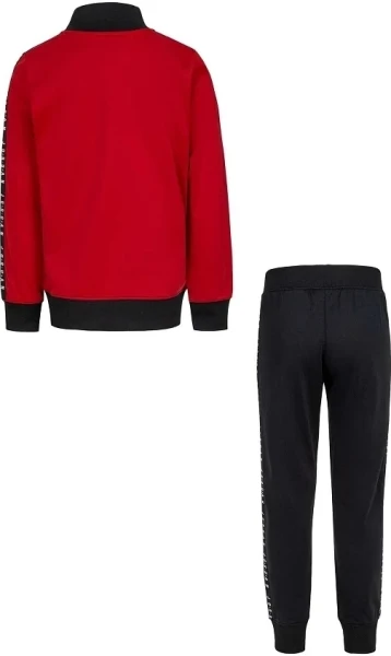 Спортивний костюм підлітковий Nike AIR JORDAN TRICOT SET червоно-чорний 95A449-KR5