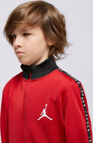 Спортивний костюм підлітковий Nike AIR JORDAN TRICOT SET червоно-чорний 95A449-KR5