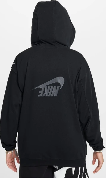 Толстовка подростковая Nike G NSW DF FLC OVRSZD HDY DNCE черная FZ5549-010