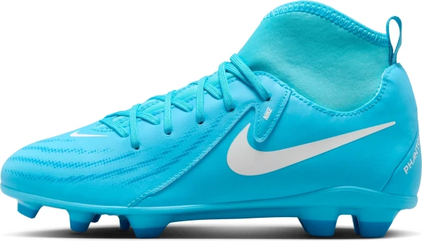 Бутси дитячі Nike JR PHANTOM LUNA II CLUB FG/MG блакитні FJ2601-400