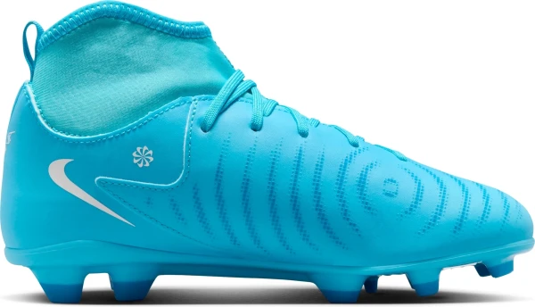 Бутси дитячі Nike JR PHANTOM LUNA II CLUB FG/MG блакитні FJ2601-400