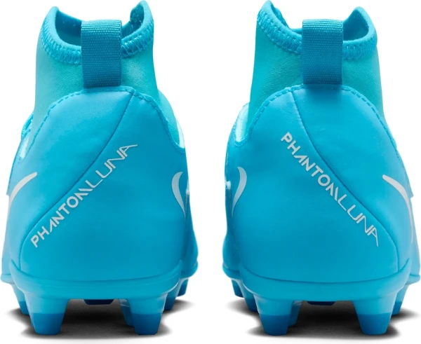 Бутси дитячі Nike JR PHANTOM LUNA II CLUB FG/MG блакитні FJ2601-400