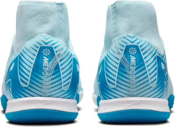 Футзалки (бампы) Nike MERCURIAL ZOOM SUPERFLY 10 ACADEMY IC голубые FQ8332-400