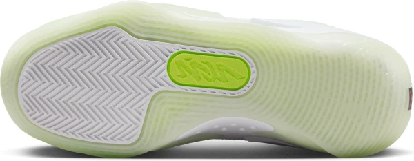Кроссовки баскетбольные подростковые Nike AIR JORDAN ZION 3 GS бело-салатовые DV3869-110