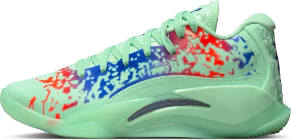 Кроссовки баскетбольные подростковые Nike AIR JORDAN ZION 3 GS мятно-сине-красные DV3869-300