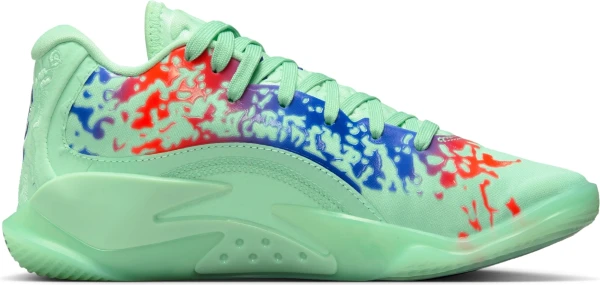 Кроссовки баскетбольные подростковые Nike AIR JORDAN ZION 3 GS мятно-сине-красные DV3869-300