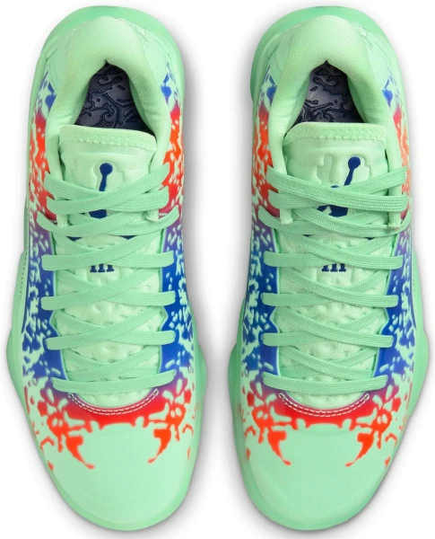 Кроссовки баскетбольные подростковые Nike AIR JORDAN ZION 3 GS мятно-сине-красные DV3869-300