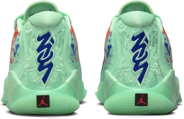 Кроссовки баскетбольные подростковые Nike AIR JORDAN ZION 3 GS мятно-сине-красные DV3869-300