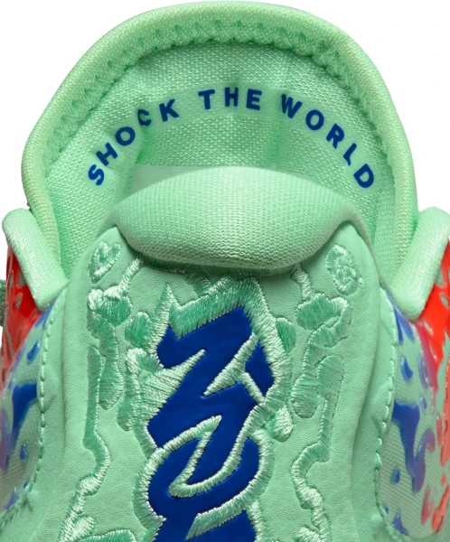 Кроссовки баскетбольные подростковые Nike AIR JORDAN ZION 3 GS мятно-сине-красные DV3869-300
