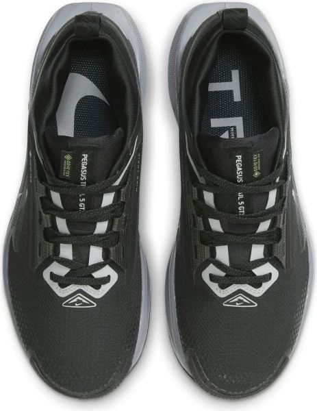 Кросівки для трейлраннінгу жіночі Nike PEGASUS TRAIL 5 GORE-TEX чорно-темно-сірі FQ0912-001
