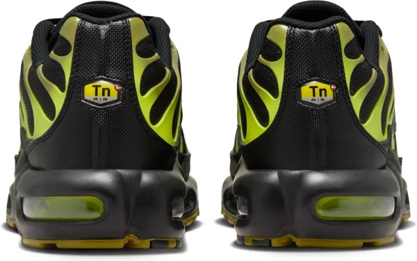 Кроссовки Nike AIR MAX PLUS черно-салатовые DM0032-010