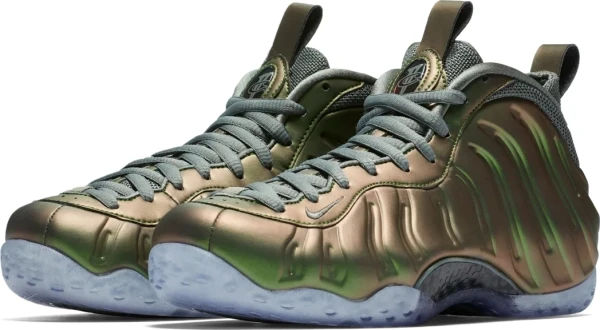 Кросівки жіночі Nike AIR FOAMPOSITE ONE зелено-коричневі AA3963-001