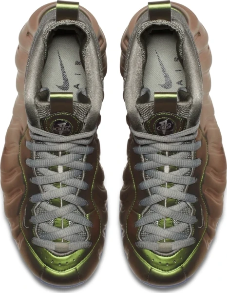 Кросівки жіночі Nike AIR FOAMPOSITE ONE зелено-коричневі AA3963-001