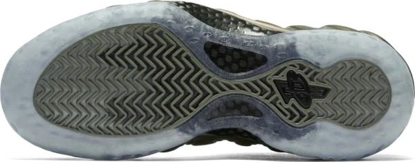 Кросівки жіночі Nike AIR FOAMPOSITE ONE зелено-коричневі AA3963-001