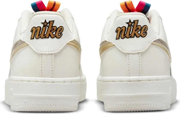 Кросівки підліткові Nike AIR FORCE 1 LV8 (GS) біло-золоті DH9595-001