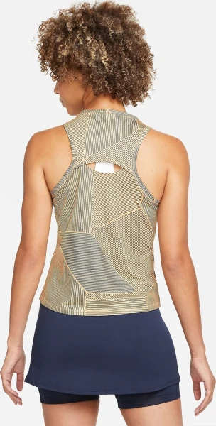 Майка женская Nike NIKECOURT VICTORY TANK PR персиково-серая DA4754-811